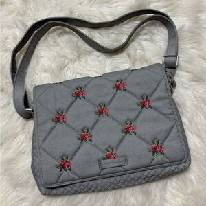 Vera Bradley Turnabout bag in Denim Grey